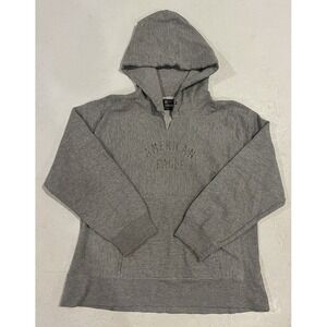 Vintage American Eagle Performance Heavyweight Sweatshirt Hoodie Mens L‎ Gray